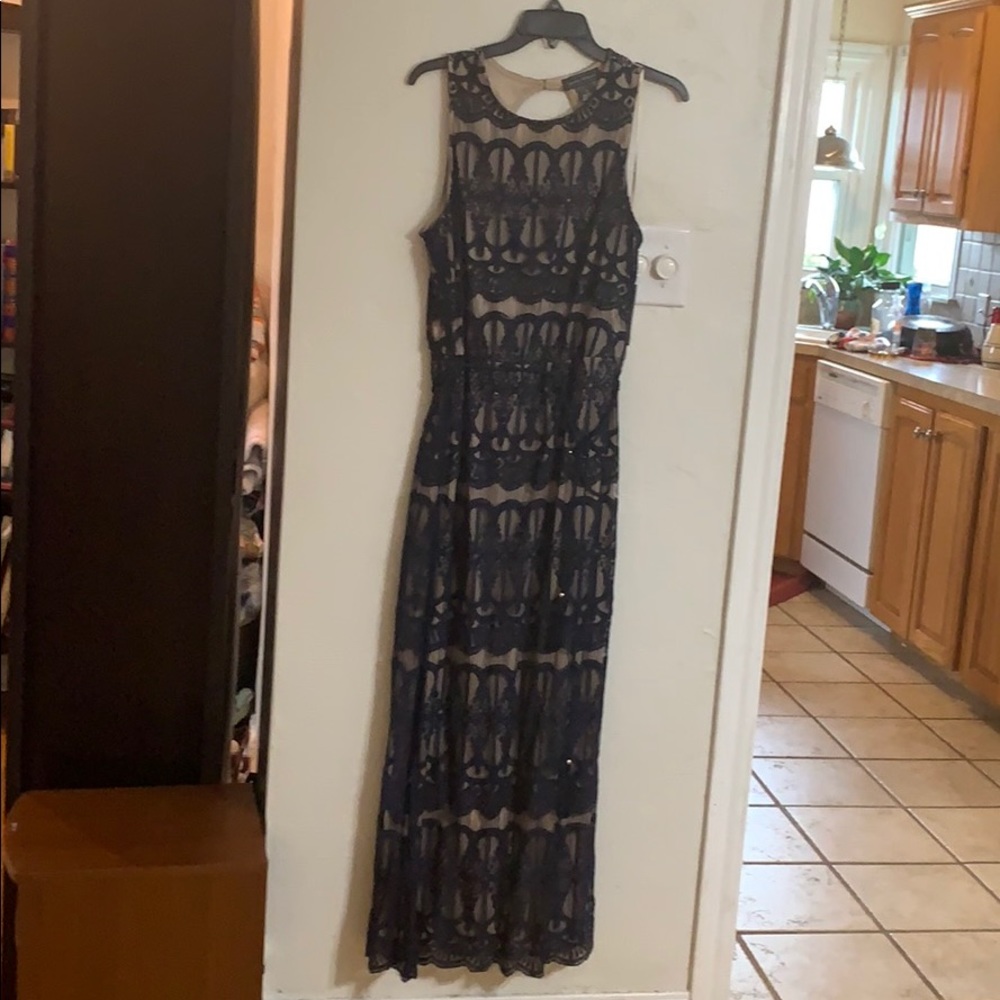 floor length dress